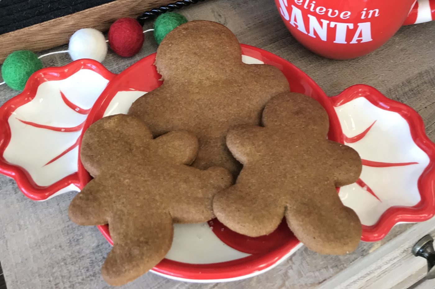 Gluten Free Gingerbread Men Cookies