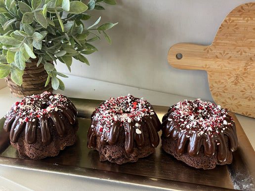Gluten Free Mini Chocolate Bundt Cake
